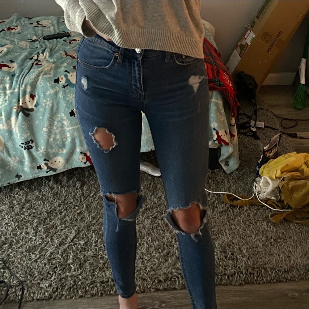 Ripped jeans